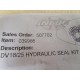 INCDE 039985 Hydraulic Seal Kit DV1825