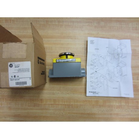 Allen Bradley 800P-S2C2A Palm Push Button 800PS2C2A Series E