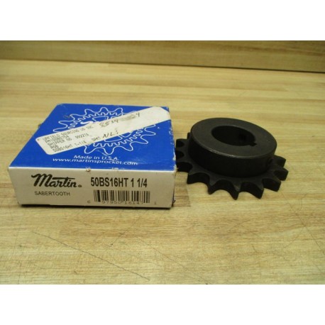 Martin 50BS16HT 1 14 Sabertooth Sprocket 50BS16HT114