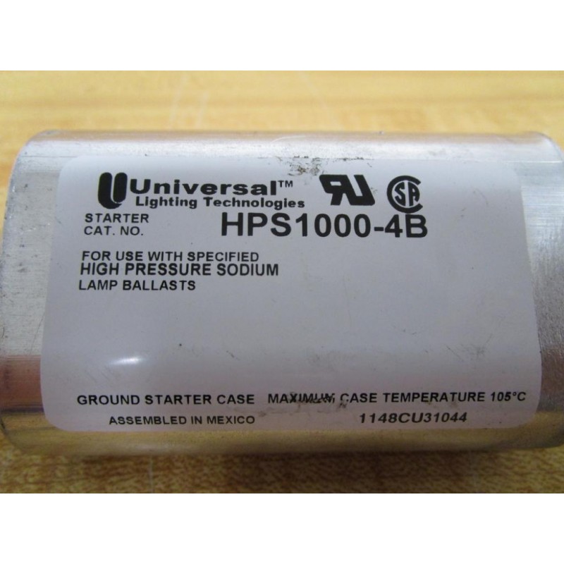Details about   UNIVERSAL HIGH PRESSURE SODIUM LAMP STARTER BALLASTS HPS1000-4B LOT OF 4 