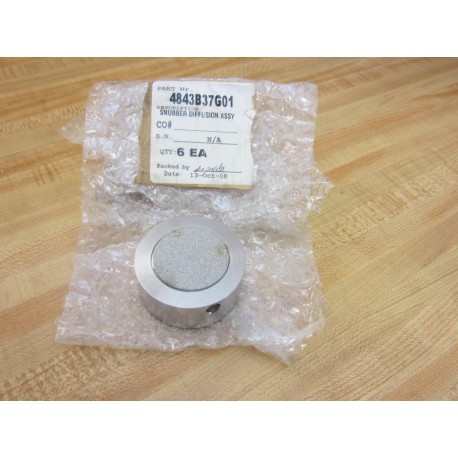 Rosemount 4843B37G01 Snubber Diffusion Assy - New No Box