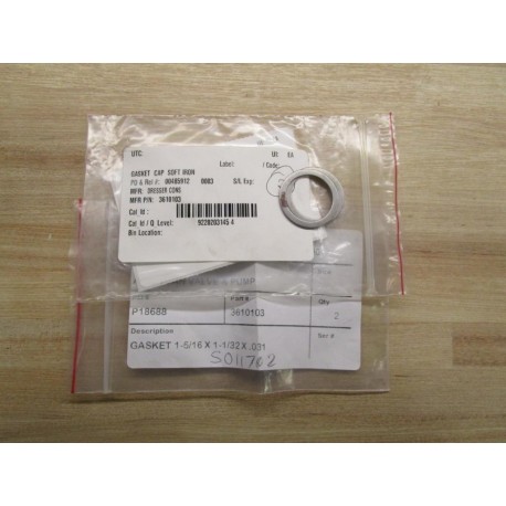 Dresser Cons 3610103 Gasket Cap (Pack of 2)