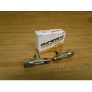EatonWeatherhead C5706X4 Adapter Tee Fitting Swivel (Pack of 2)