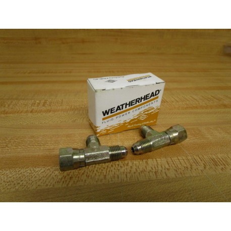 EatonWeatherhead C5706X4 Adapter Tee Fitting Swivel (Pack of 2)