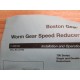 Boston Gear SSF718B20KB5GS1 Worm Gear Speed Reducer - New No Box