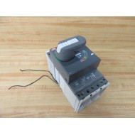 ABB Sace TMAX T4N 250 Circuit Breaker PR221DS W Face Plate Cracked Housing - Used