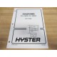 Hyster 1455478 Literature Packet E70-120XL2 Customer Edition - New No Box