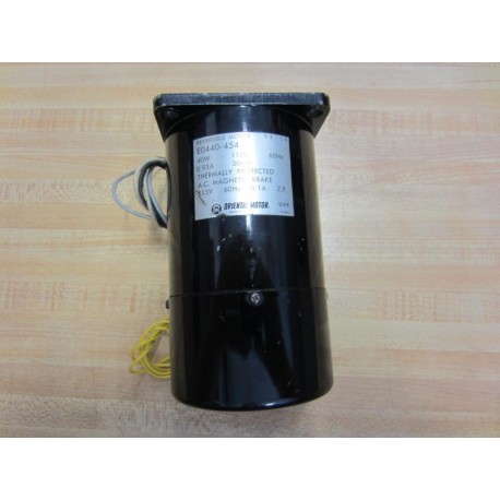 Oriental Motor E0440-454 E0440454 Reversible Motor Broken Mount Tested - Used