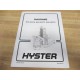 Hyster 826658 Literature Packet W20-40XTC Customer Edition Hy-826658 - New No Box