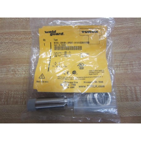 Turck NI12U-EM18H-AP6X2-H1141S395S15 Sensor 1645491