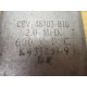 CBV-48403-B10 Capacitor K43J251-9 - Used