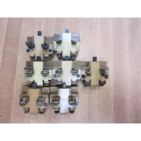 Square D 9001-TA Contact Blocks 9001TA (Pack of 7) - Used