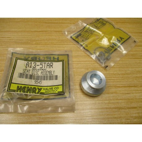 Henry A13-5TAR Seat Disc Assembly A135TAR