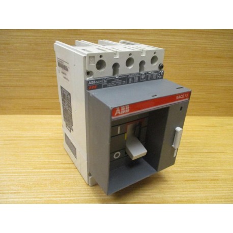 ABB SACES3 S3N 125A 125A Circuit Breaker SACES3S3N125A W Lugs - Used