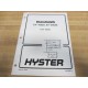 Hyster 1455478 Literature Packet E70-120XL2 Customer Edition - Used