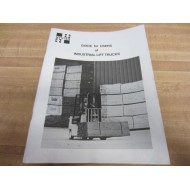 Hyster 1092 Guide For Users Of Industrial Lift Trucks Hy-1092 - Used