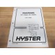 Hyster 1455478 Literature Packet E70-120XL2 With Parts Manual