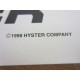 Hyster 1455478 Literature Packet E70-120XL2 With Parts Manual