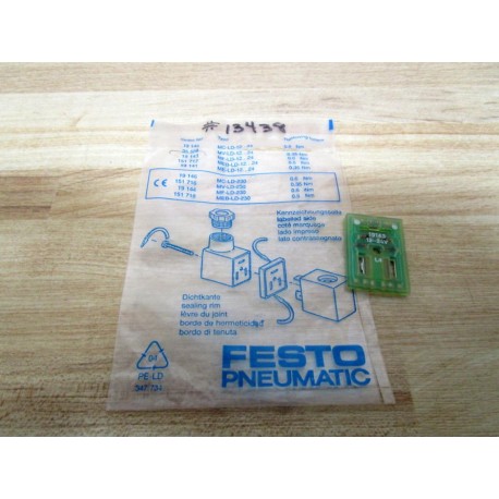 Festo 19143 Seal MFLD1224 MF-LD-12...24 (Pack of 4)