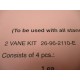 Micro-Precision 26-96-2110-E Vane Kit 26962110E - New No Box