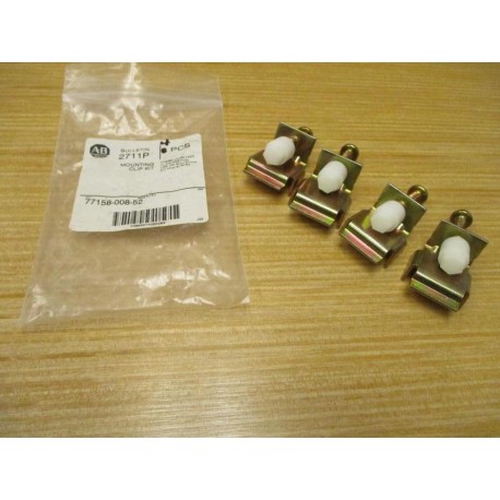 Allen Bradley 77158-008-52 Mounting Clip (Pack of 4)