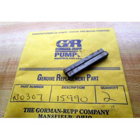 Gorman-Rupp N0307 15990 Machine Key N030715990 (Pack of 2)