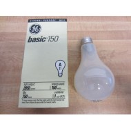 General Electric GE 90111 Basic 150 Light Bulb 150W 120V