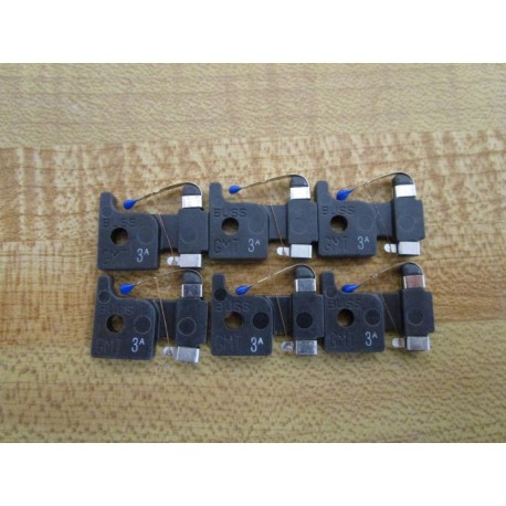 Bussmann GMT-3A Fuse GMT3A (Pack of 6) - New No Box