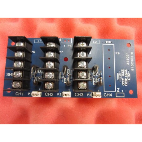 Helm Z23031 Channel Board B10C306-0 3 Channel - Used
