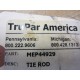 Trupar America MEP44929 TruPar America Tie Rod - Used