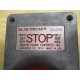 Joslyn Clark 5A2N Palm Push Button Stop Red - Used