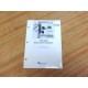 Telemecanique TSX SCM Serial Communication Installation Manual TSXD43724 - New No Box