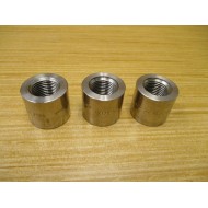 Penn 1 x 12 3M SAA182-F304L Coupling Socket 1X123MSAA182F304L (Pack of 3) - New No Box