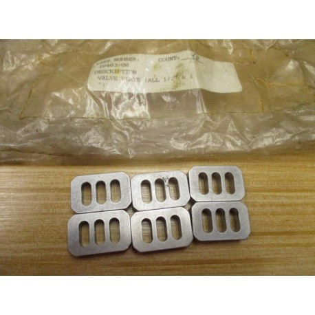 10403-00 Valve Plate 1040300 (Pack of 6)