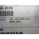 MSC 02730695 Ball Bush Seal - New No Box