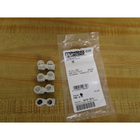 Phoenix Contact FBI 2-15 Fixed Bridge 02 01 33 3 (Pack of 4)