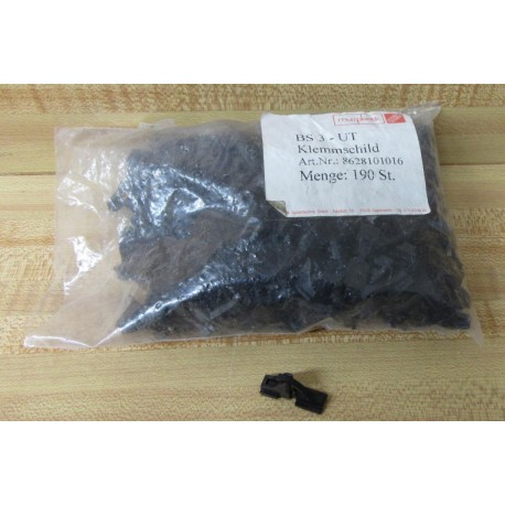 MurrPlastik 86281016 Label Holder 8620101016 (Pack of 190)