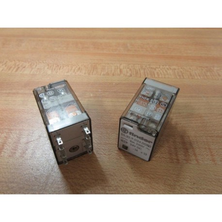 Finder 55.32.9.024.0080 Plug In Relay 553290240080 (Pack of 2) - New No Box