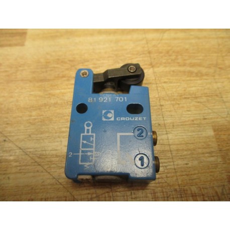 Crouzet 81 921 701 Pneumatic Miniature Position Detector - Used