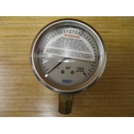 Wika 9767088 Liquid Filled Pressure Gauge 213.53-9767088 - New No Box