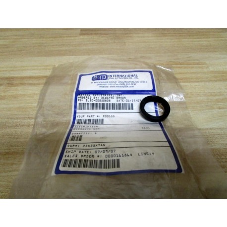 International Seal R00155 Oil Seal 25X35X7A NBR (Pack of 2)