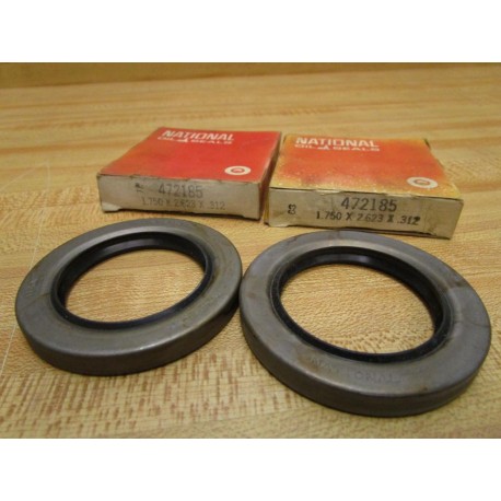 National Oil Seal 472185 Oil Seal (Pack of 2)