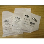 Nitra Pneumatics US14-SS Straight Union US14SS (Pack of 3)