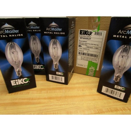 Eiko MP400BUP Metal Halide Bulb MP400BUP (Pack of 4)