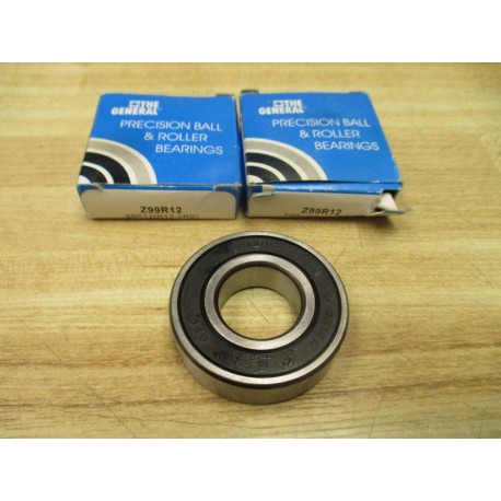 The General Z99R12 Ball Bearing R12-2RS (Pack of 2)