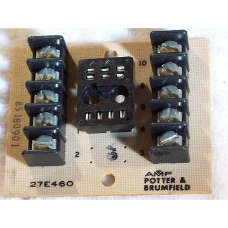 Potter & Brumfield 27E460 Relay Socket - New No Box