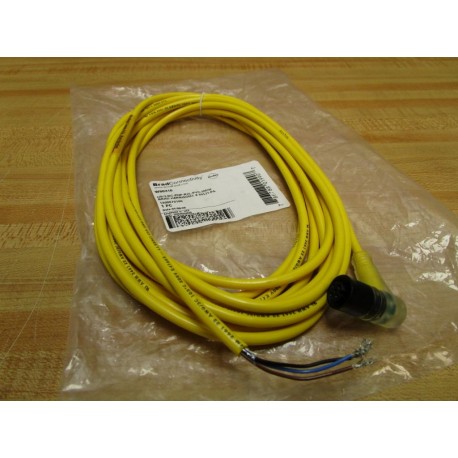 Brad Connectivity US3-DC-PNP-R2L-PVC-5MW Cord Set W80310