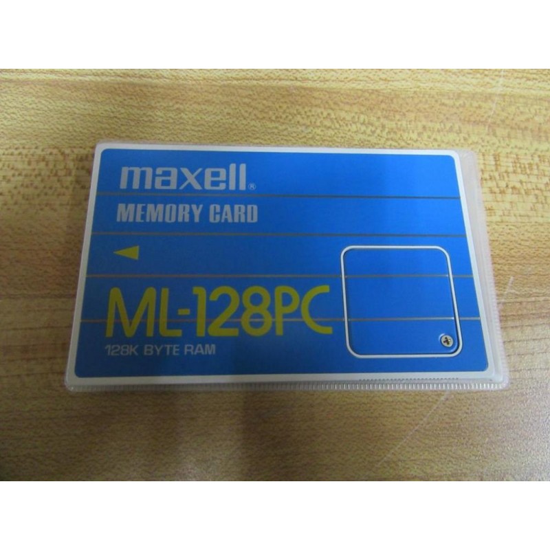 Maxell ML-128PC Memory Card ML128PC - Mara Industrial