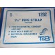 T&B 1282 2 12" Pipe Strap 78-6210-0 (Pack of 5)