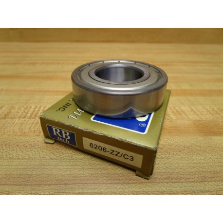 RB Tech 6206-ZZC3 Ball Bearing 6206ZZC3